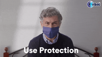 Mask Protect GIF by ORBIT Gum