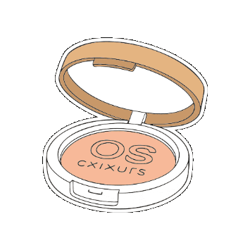 Makeup Feels Sticker by Os Cxlxurs