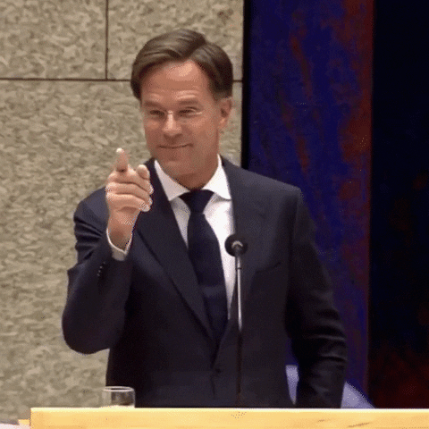 Pointing Mark GIF door VVD
