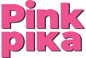 Logo Pink Sticker by PinkPika