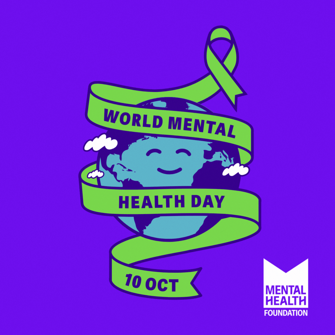 World Mental Health Day Mentalhealth GIF by Mental Health Foundation