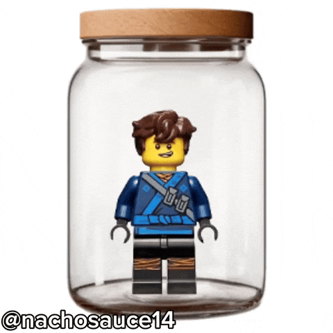 Jar Minifigure GIF
