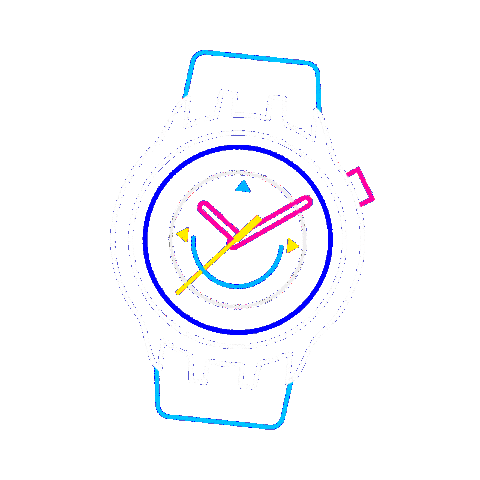 Neon Sticker by Swatch Singapore