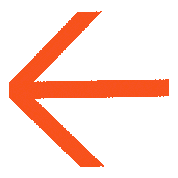 Arrow Orange Sticker by Devexperts