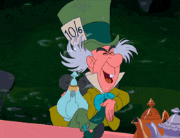 Alice In Wonderland Party GIF by Disney