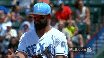 texas rangers good job GIF by MLB