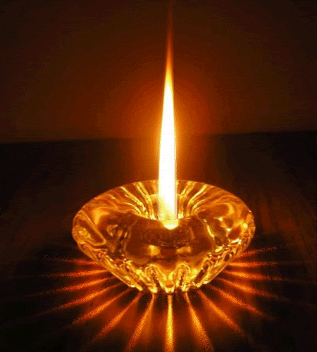 flame candle GIF