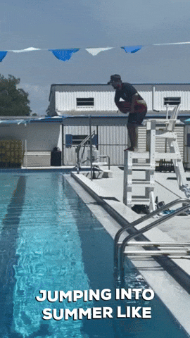 Summer Jumping GIF by Manatee County Government