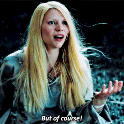 Claire Danes Stardust GIF - Yvaine saying "But of course!"