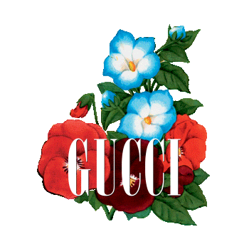 gucci flower logo