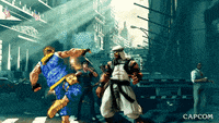Hanging Street Fighter GIF by CapcomFighters - Find & Share on GIPHY