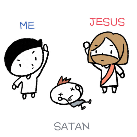 Jesus Win Sticker