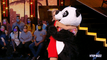 Panda Hug GIF by Satisfaction Group