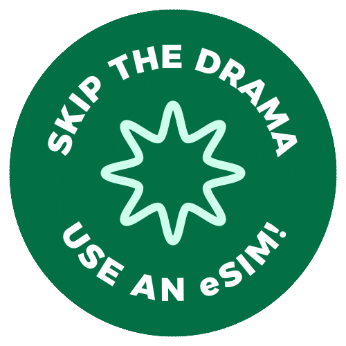 Airalo Skip The Drama Sticker Sticker by Airalo