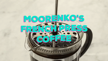Moorenko'S Ice Cream French Press Coffee GIF