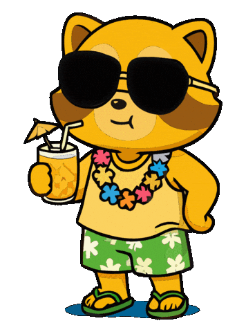 Summer Beach Sticker