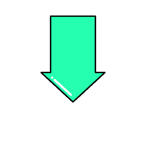 Arrow Motion Graphics Sticker