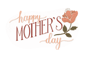 Mothers Day Flower Sticker