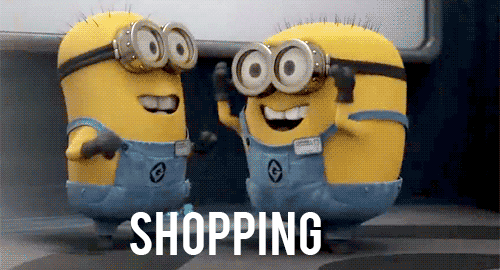 Image result for shopping time .gif