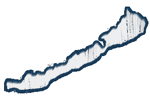 Summer Lake Sticker