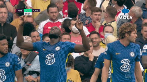 Premier League Reaction GIF by MolaTV - Find & Share on GIPHY