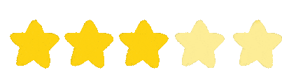Stars Book Sticker by batucan