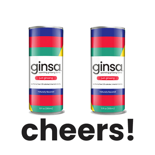 Cheers Korean Sticker by ginsa brands