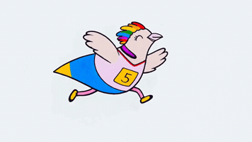 Happy On The Way GIF by Dovemania!
