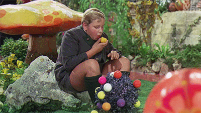 Willy Wonka And The Chocolate Factory Eating GIF - Find & Share on GIPHY