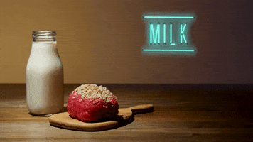 Donuts National Milk Chocolate Day GIF by evite