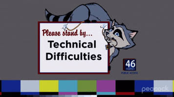 Please Stand By Technical Difficulties GIF by Parks and Recreation
