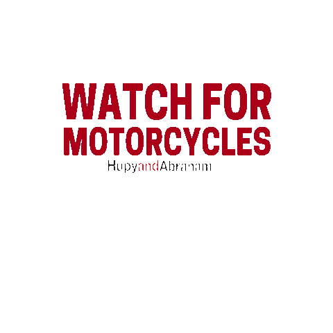 Watch For Motorcycles Hupyandabraham Sticker by Hupy and Abraham