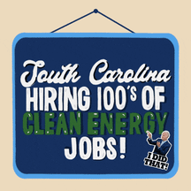 South Carolina hiring 100s of clean energy jobs