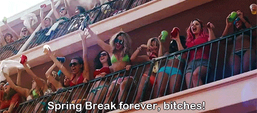 sexy spring breakers GIF