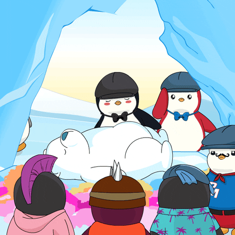 Bear Penguin GIF by Pudgy Penguins