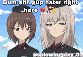 Girls Und Panzer Erika GIF