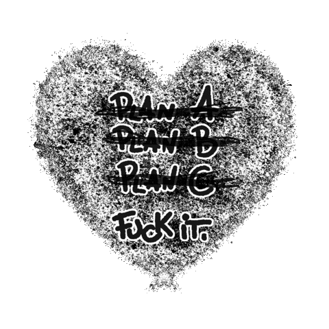 Black Heart Sticker