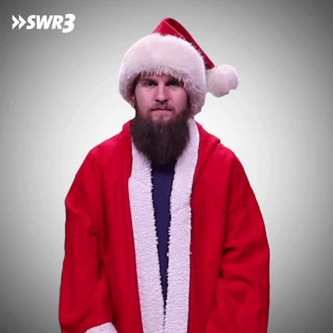 Merry Christmas Ok GIF by SWR3