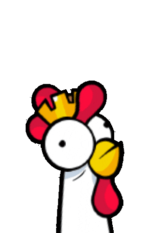Clash Royale Chicken Sticker