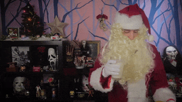 Confused Santa Claus GIF by Dead Meat James