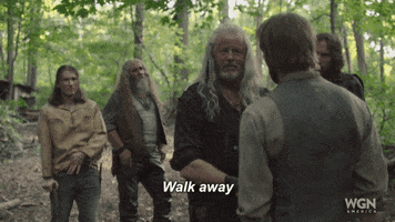 walk away get out GIF by Outsiders