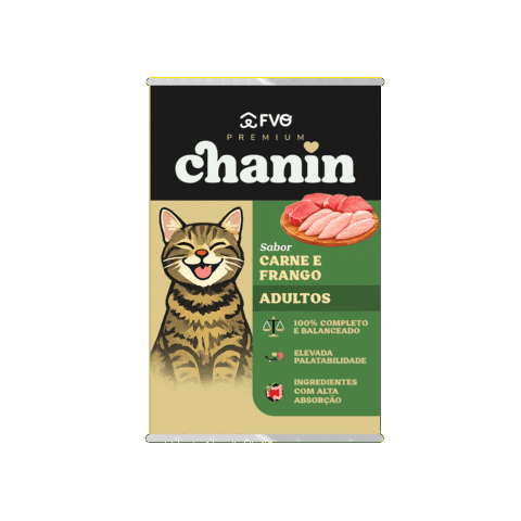 Cat Lata Sticker by FVO Alimentos