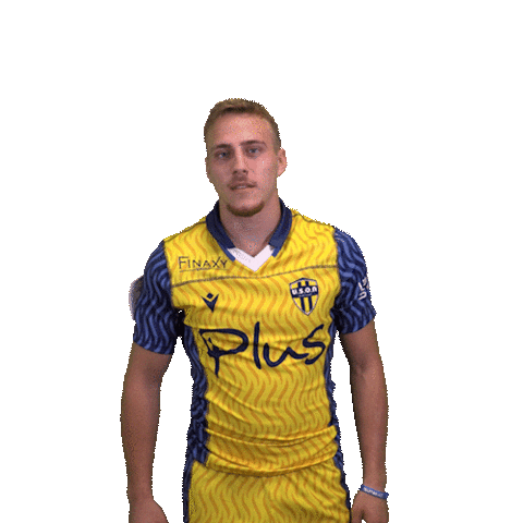 Johan Wasserman Sticker by USON Nevers Rugby