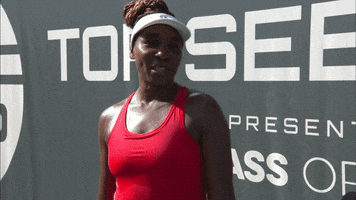 Waving Venus Williams GIF by WTA