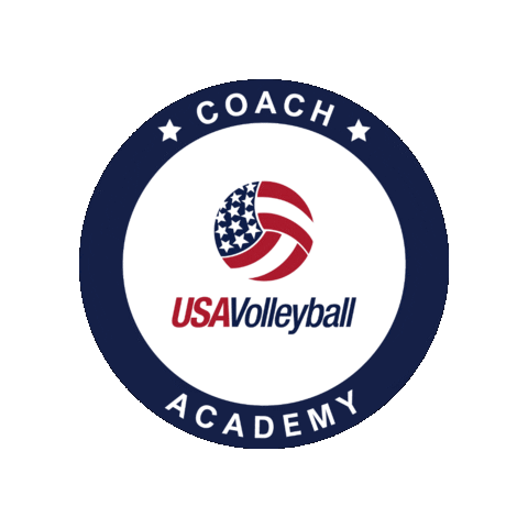Coaches Volleyball Coach Sticker by USA Volleyball
