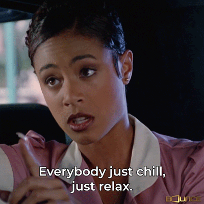 Calm Down Chill Out GIF by Bounce
