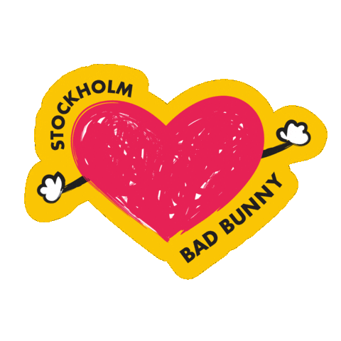Badbunny Sticker by VisitStockholm