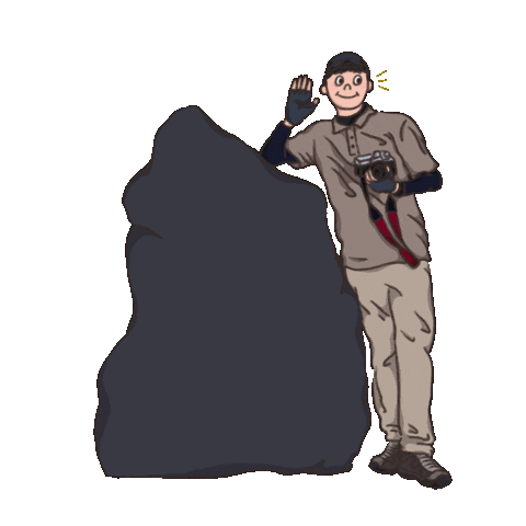 Art Mountain Sticker