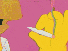 homer drugs GIF