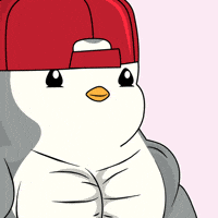 Workout Flirt GIF by Pudgy Penguins Workout Flirt GIF by Pudgy Penguins